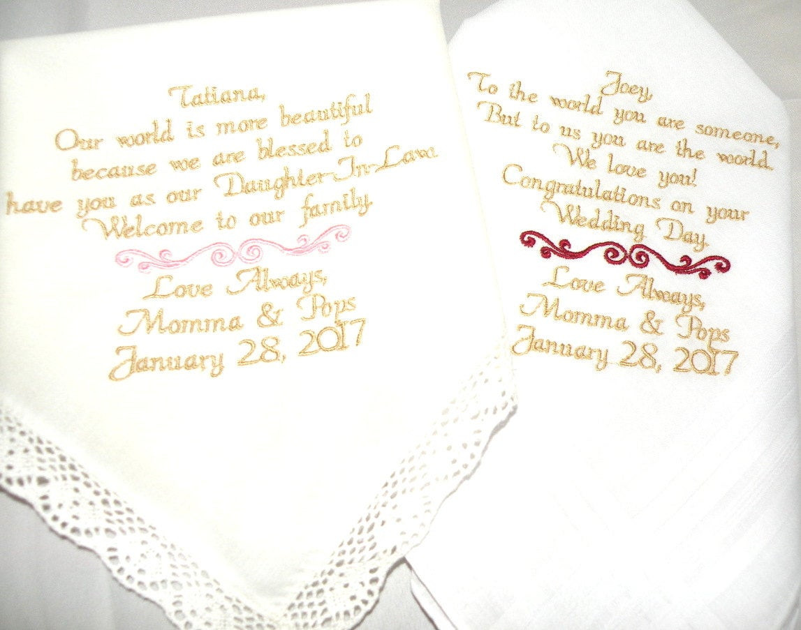 Wedding Gift Ideas From Mother To Daughter
 New Daughter Son Wedding Gift From Mom and Dad to the Bride