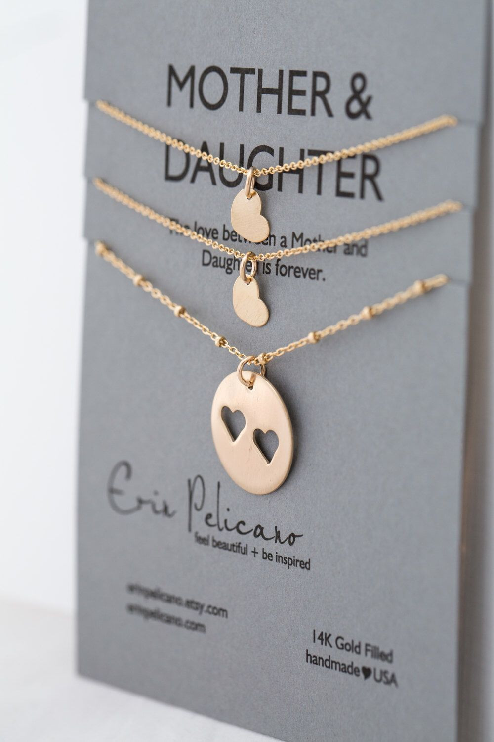 Wedding Gift Ideas From Mother To Daughter
 Mother Daughter Necklaces Gifts for Sisters