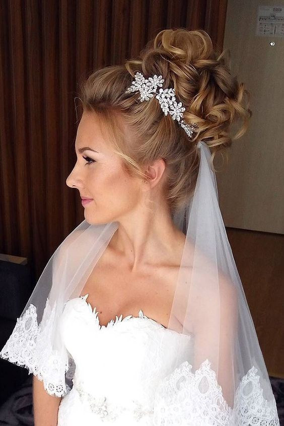 Wedding Hair Styles With Veil
 Wedding hairstyles 2018 with veil
