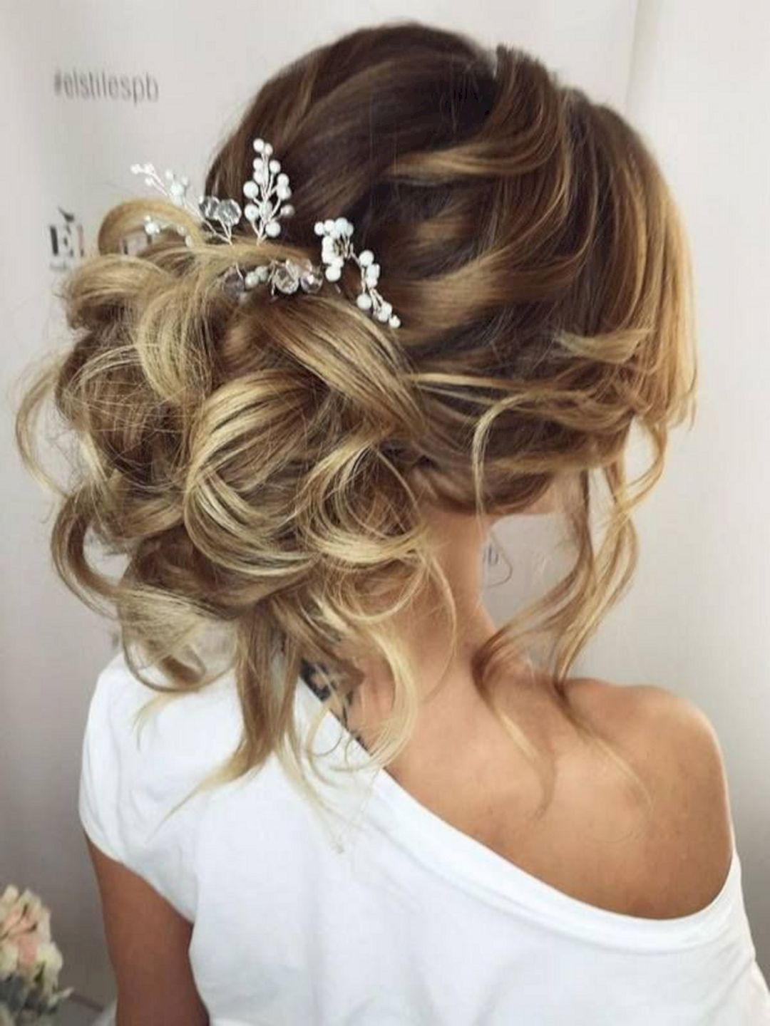 Wedding Hairstyle Half Updo
 Half Updo Wedding Hairstyle – OOSILE