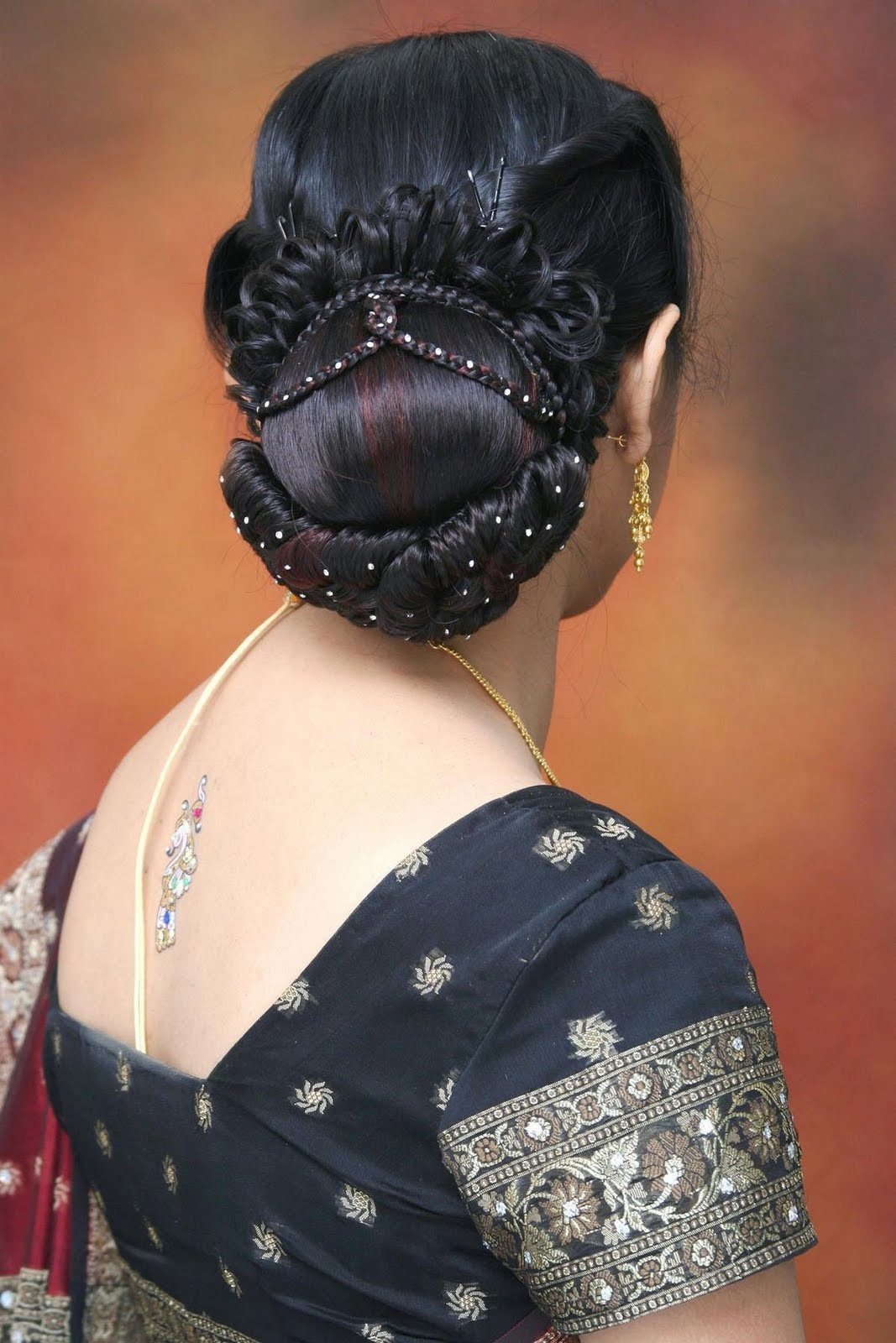 Wedding Hairstyle Images
 Latest Bridal Hairstyle Indian Bridal Wears