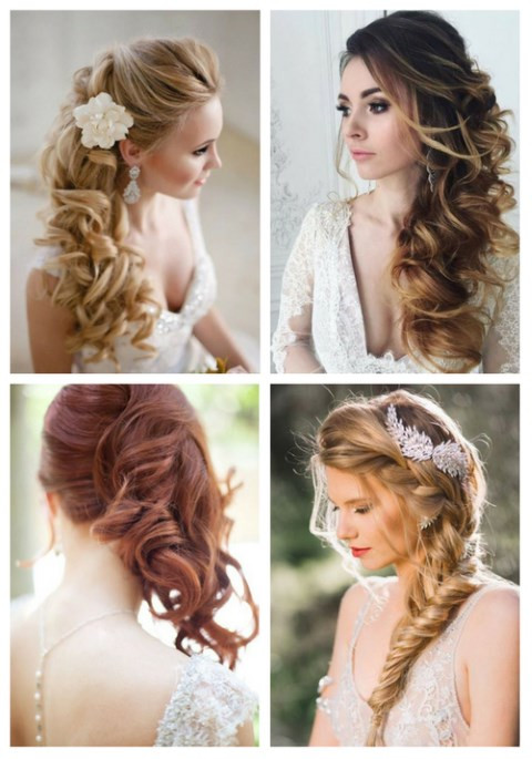 Wedding Hairstyle Side
 40 Gorgeous Side Swept Wedding Hairstyles