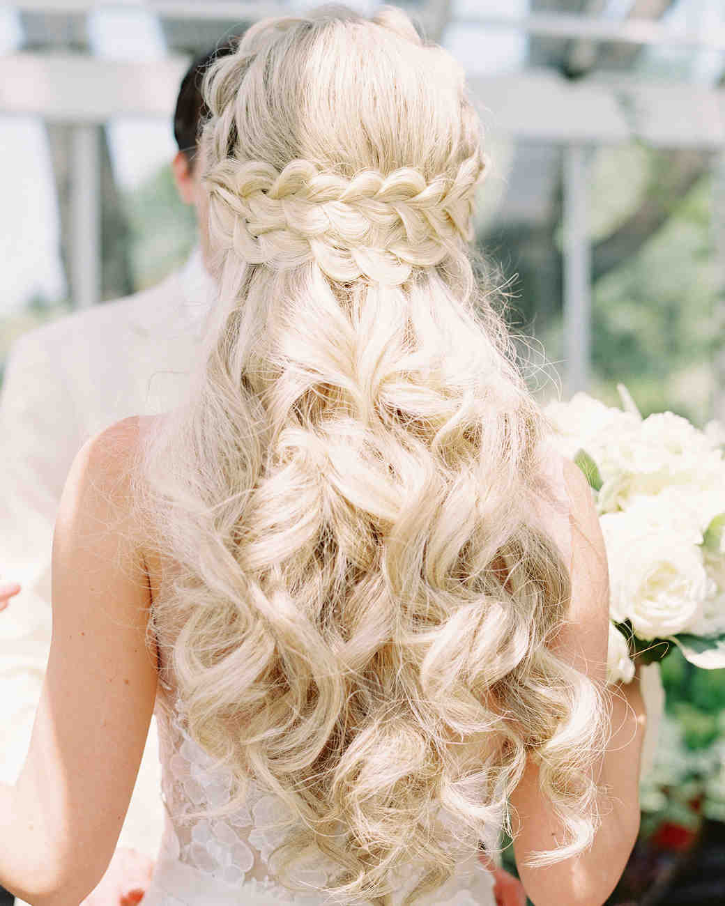 Wedding Hairstyles Down With Veil
 Braided Wedding Hairstyles With Veil