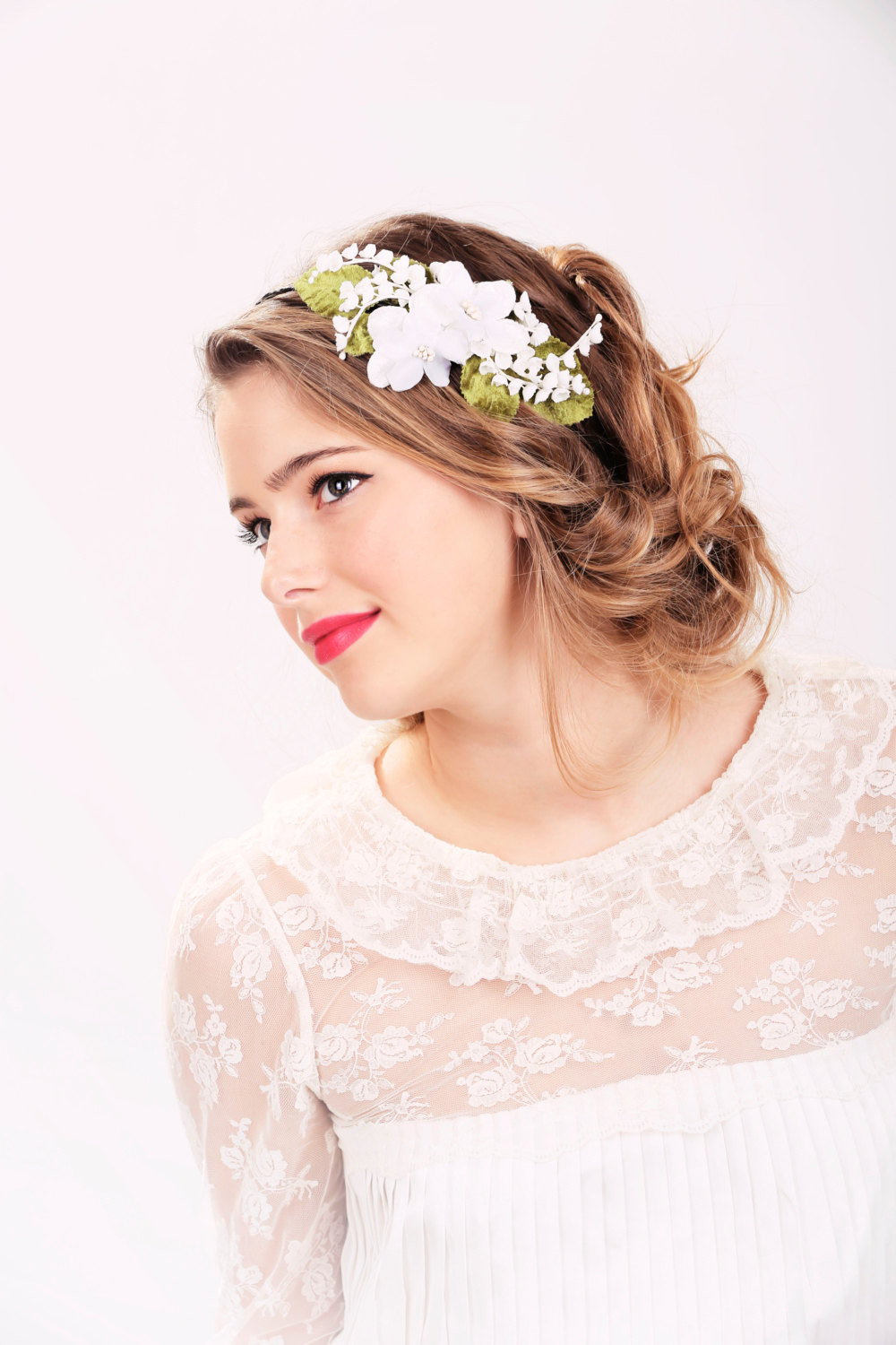 Wedding Hairstyles Headband
 Wedding Headband Bridal Hair Wedding Hair Accessory