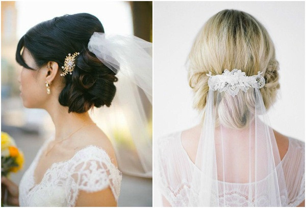 Wedding Hairstyles Updos With Veil
 Top 8 wedding hairstyles for bridal veils