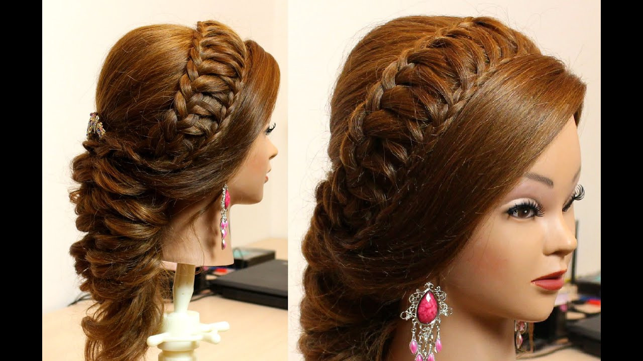 Wedding Hairstyles Youtube
 Bridal hairstyle for long hair tutorial