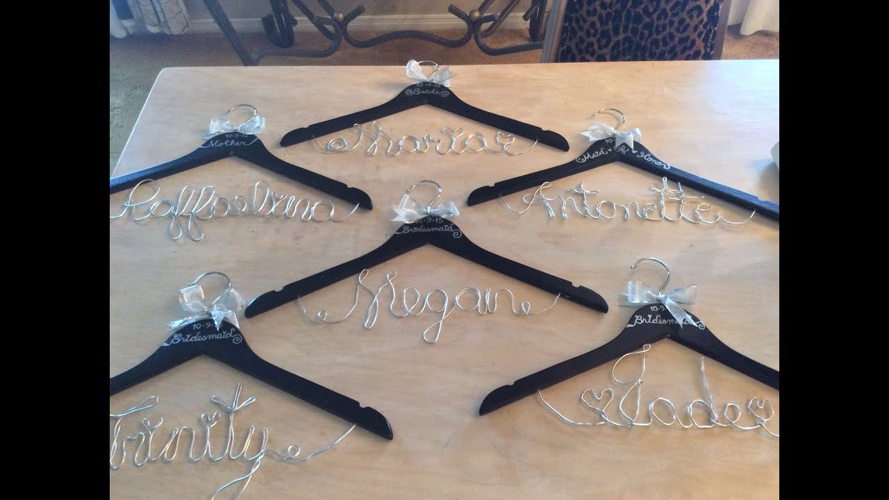 Wedding Hangers DIY
 SAY YES TO THE WEDDING DIY Wedding Hangers