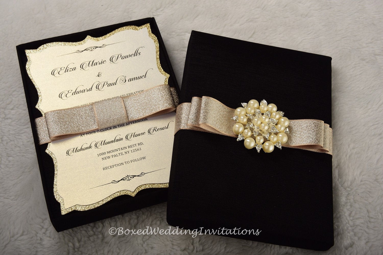 Wedding Invitation Box
 Elegant Boxed Wedding Invitation Wedding Invitation Box