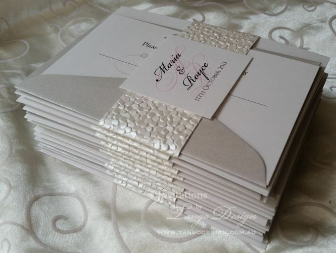 Wedding Invitation DIY Kit
 DIY wedding invitations kit makes 24 glitter invites reply