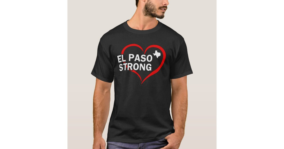 Wedding Invitations El Paso Tx
 El Paso Strong Shirt Texas Flag Gift T Shirt