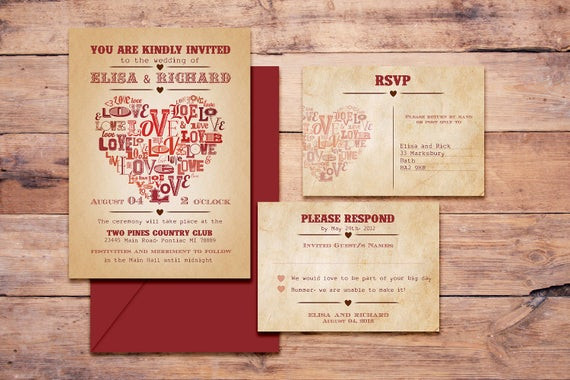 Wedding Invitations El Paso Tx
 PRINTABLE DigitalWEDDING INVITATIONS El Paso by