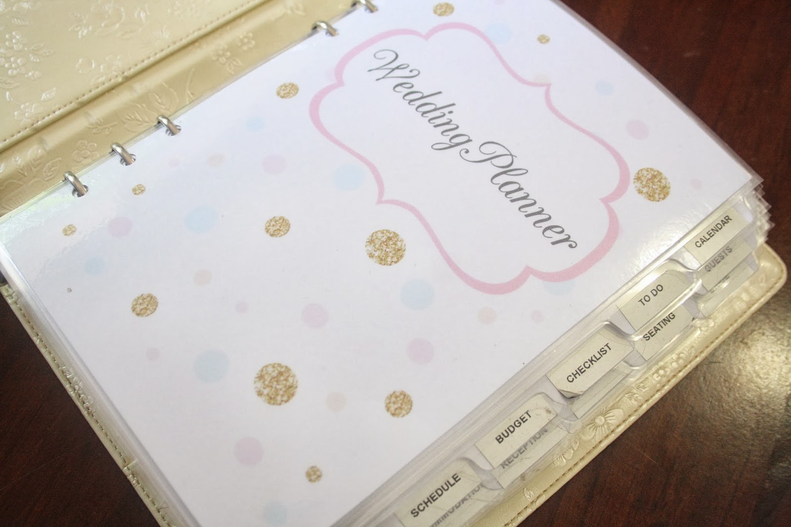 Wedding Planning Binder DIY
 Organized Wedding Planning