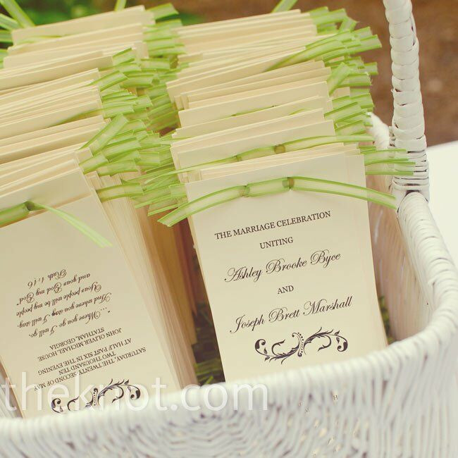 Wedding Program Ideas DIY
 DIY Wedding Programs