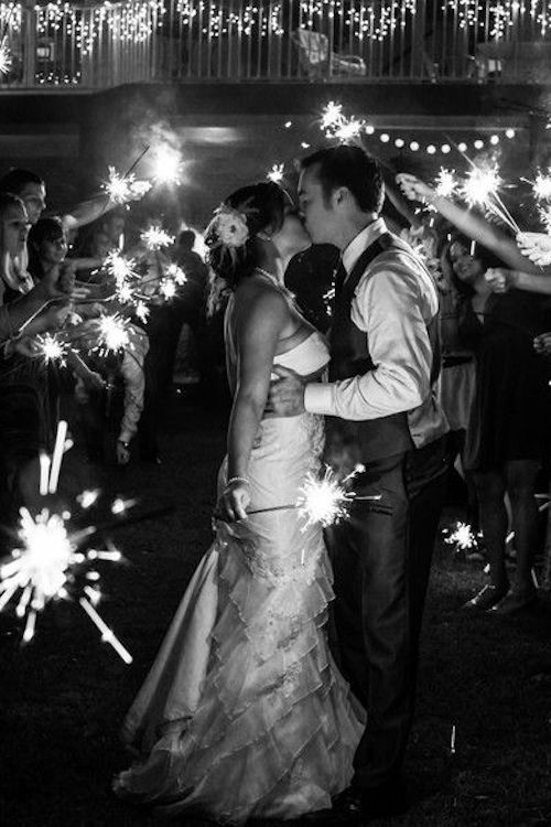 Wedding Reception Sparklers
 15 Epic Wedding Sparkler Sendoffs That Will Light Up Any