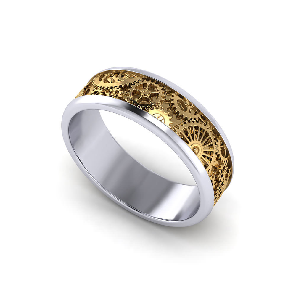 Wedding Rings For Guys
 Mens Kinetic Wedding Ring
