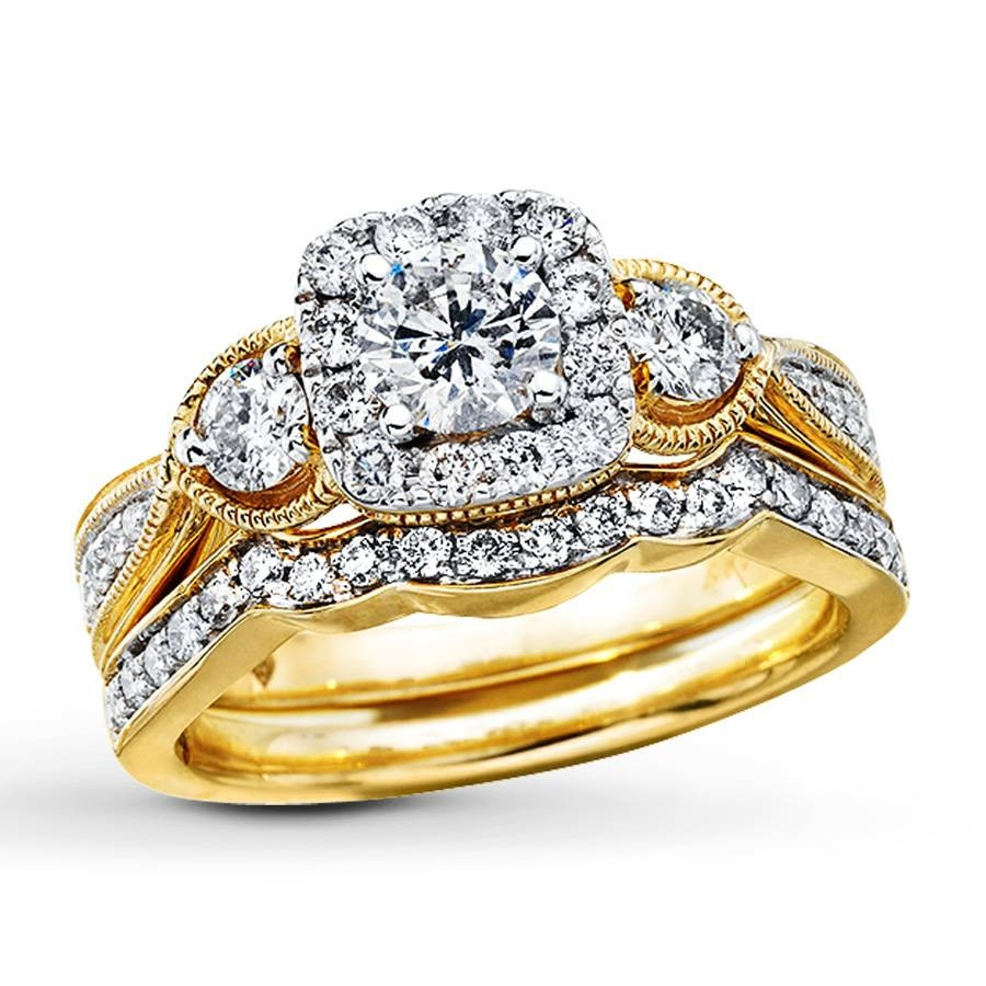 Wedding Rings Sets Cheap
 15 Collection of Yellow Gold Wedding Band Sets