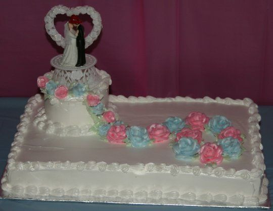 Wedding Sheet Cakes
 14 best sheet cakes images on Pinterest