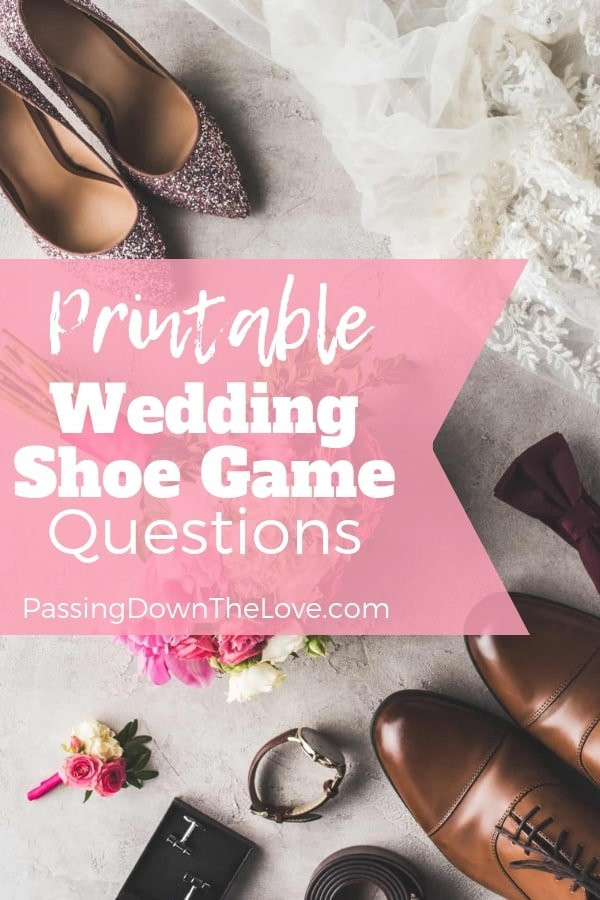 Wedding Shoe Game
 The Wedding Shoe Game Questions List A Wedding Game