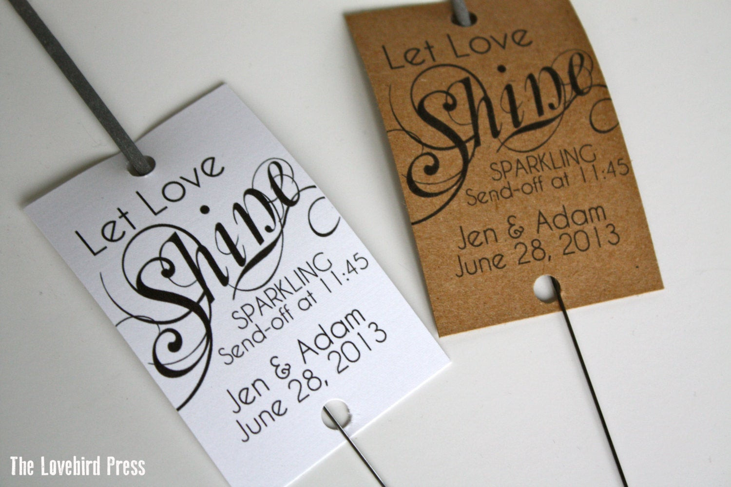 Wedding Sparkler Tags
 Wedding Sparkler Tags Personalized Printable Wedding Favor