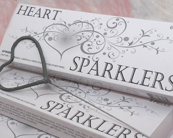 Wedding Sparklers Direct Coupon
 Have A Heart Wedding Sparklers Set of 6
