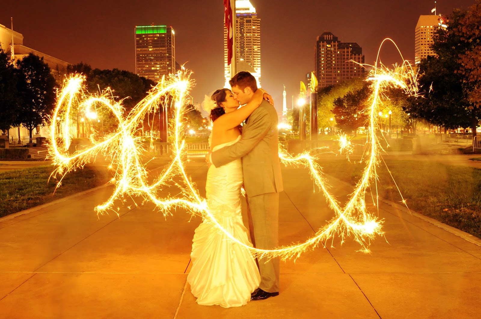 Wedding Sparklers Pictures
 ViP Wedding Sparklers Writing With Wedding Sparklers