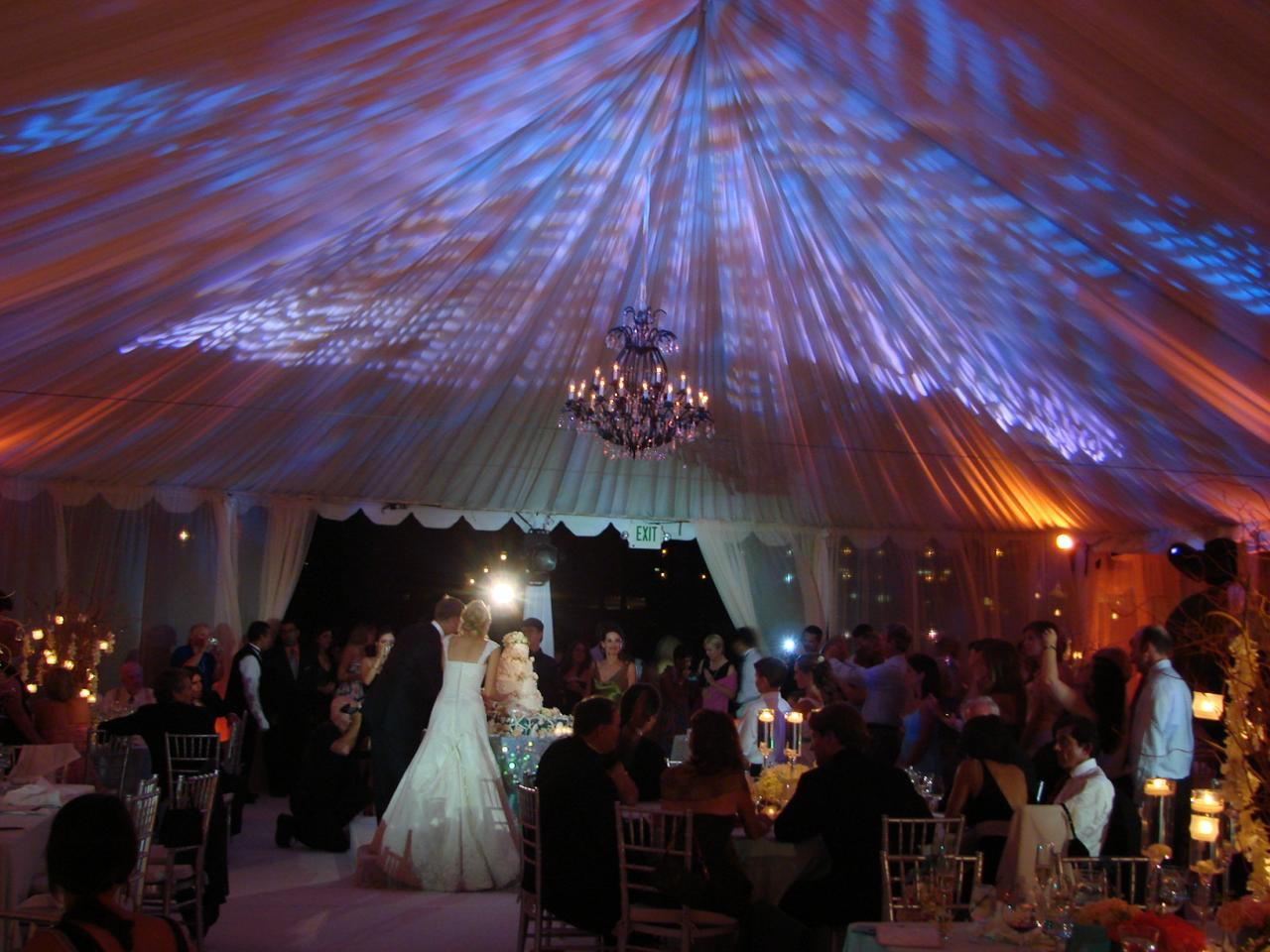 Wedding Tent Lighting DIY
 Outdoor Weddings