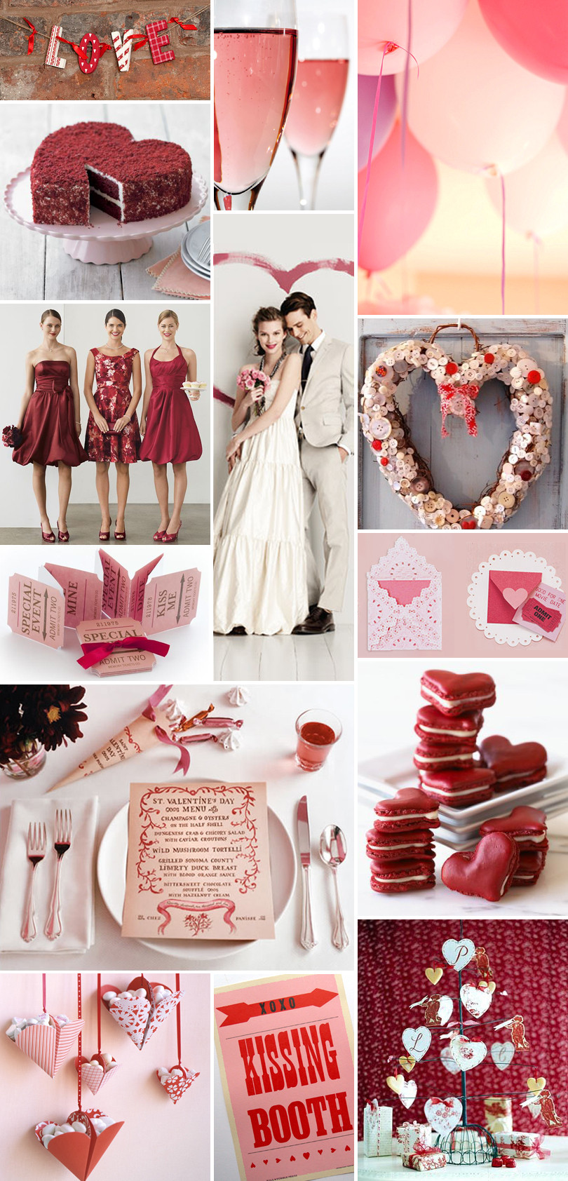 Wedding Themes Hearts
 Wedding Inspiration A Heart Themed Valentine s Day