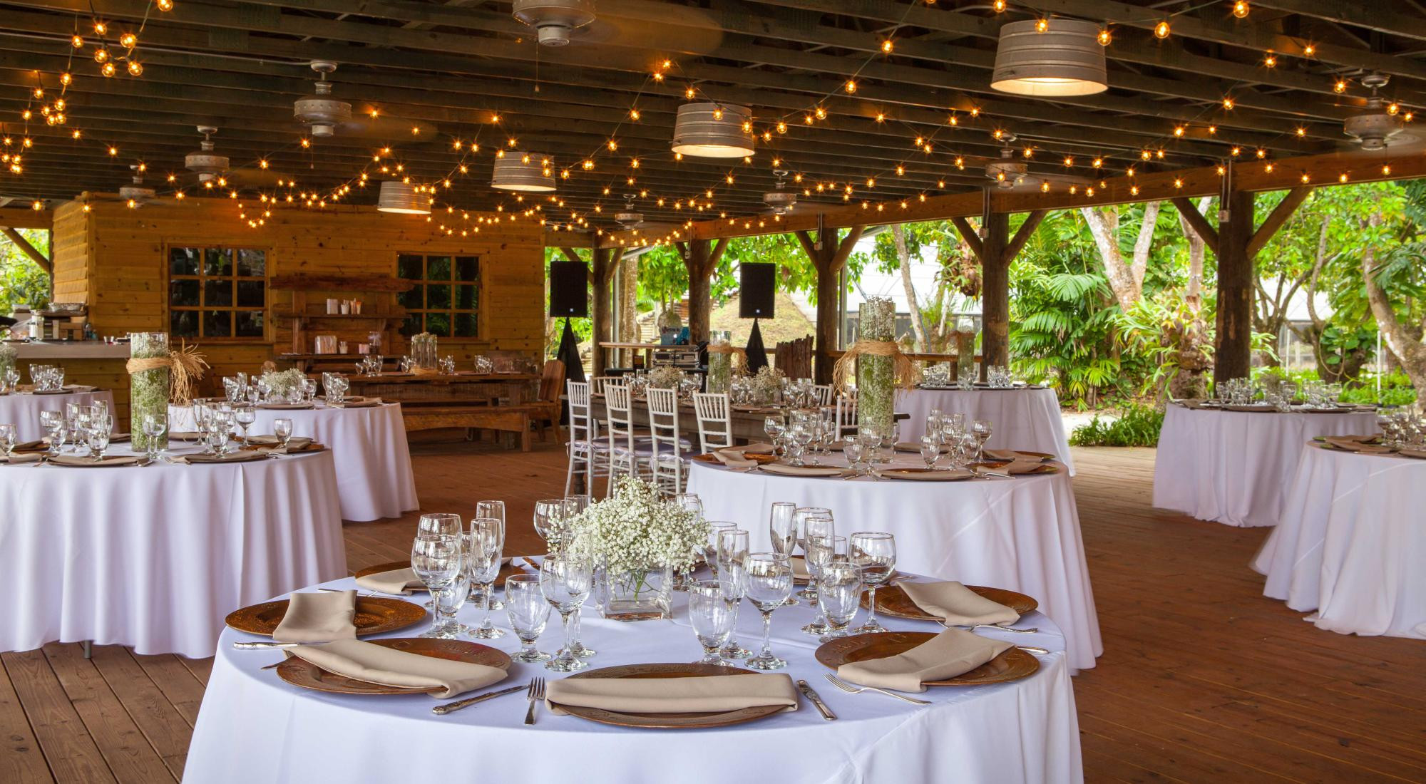 Wedding Venues Miami
 Miami Rustic Wedding Venue