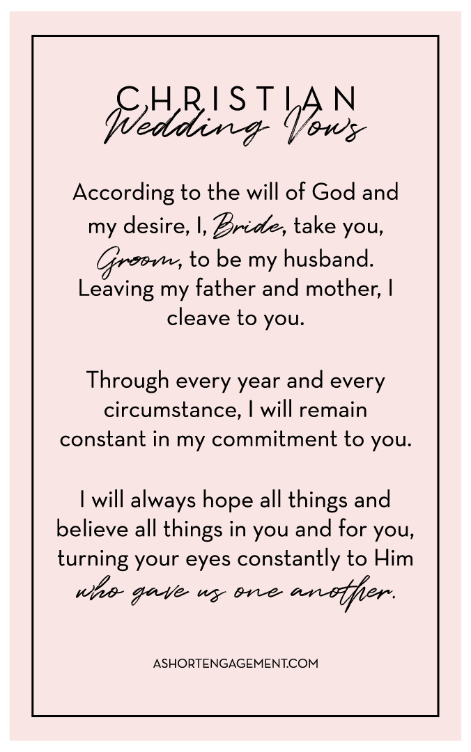 Wedding Vow Template
 Ideas for Writing Your Own Wedding Vows plus a free