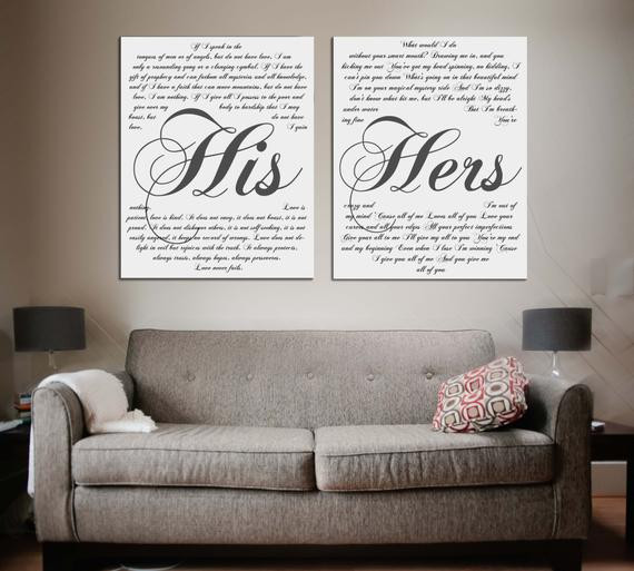 Wedding Vows On Canvas
 Wedding Vows Framed Canvas A Personalized Wedding Vows