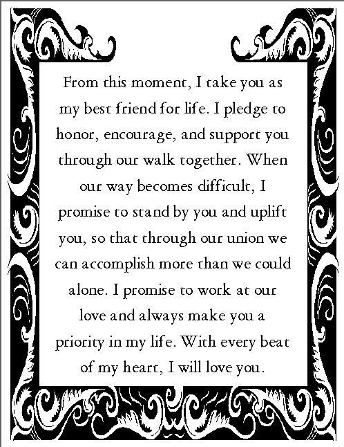Wedding Vows To Make Him Cry
 Romantic Wedding Vows Examples For Her and For Him