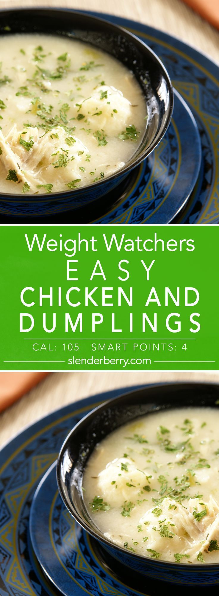 Weight Watchers Chicken And Dumplings
 Easy Chicken and Dumplings Recipe in 2020