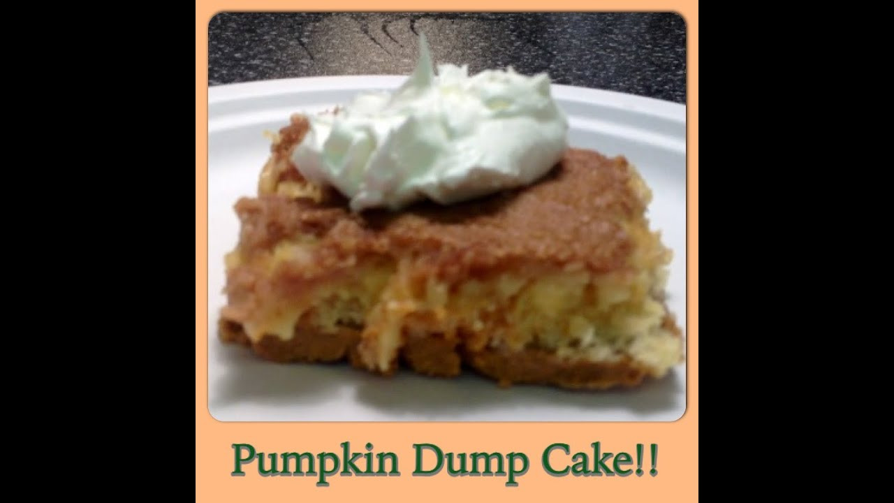 Weight Watchers Pumpkin Cake
 Weight Watchers Friendly Recipe PUMPKIN Dump Cake