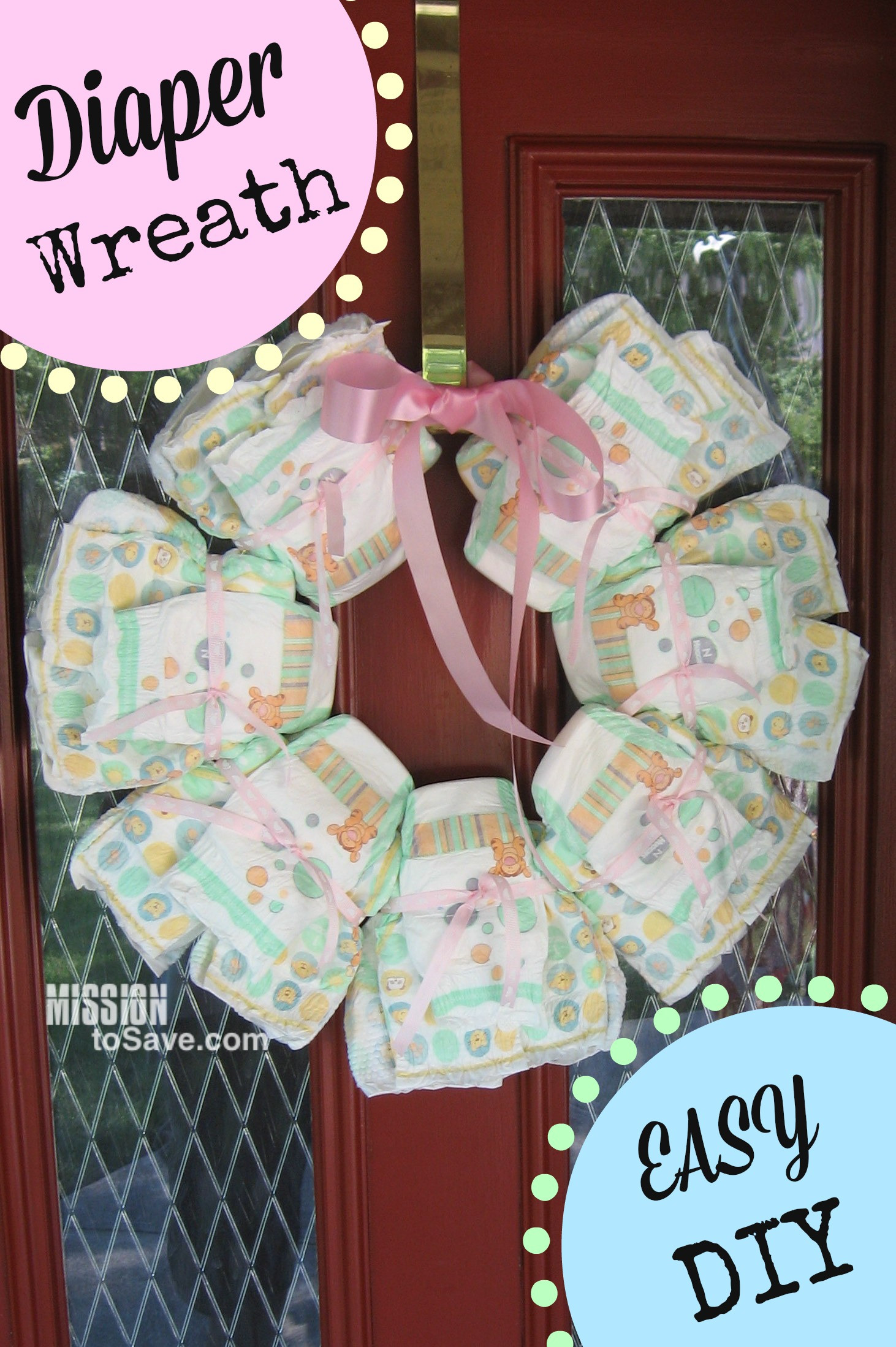 Welcome Baby Gift Ideas
 Adorable Diaper Cake for DIY Baby Shower Gift Mission