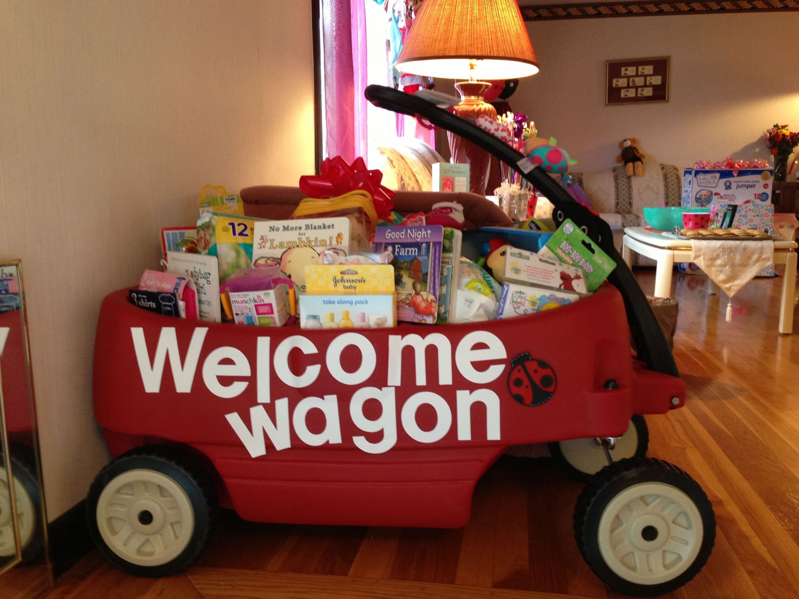 Welcome Baby Gift Ideas
 Wel e Wagon Baby Shower Gift