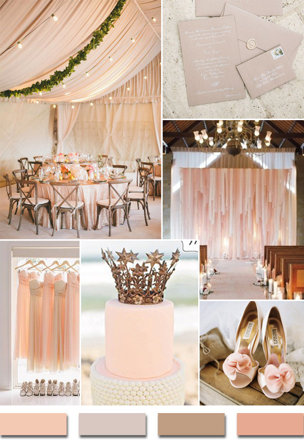 What Should My Wedding Colors Be
 Popular Summer Beach Wedding Color Palettes 2014 trends