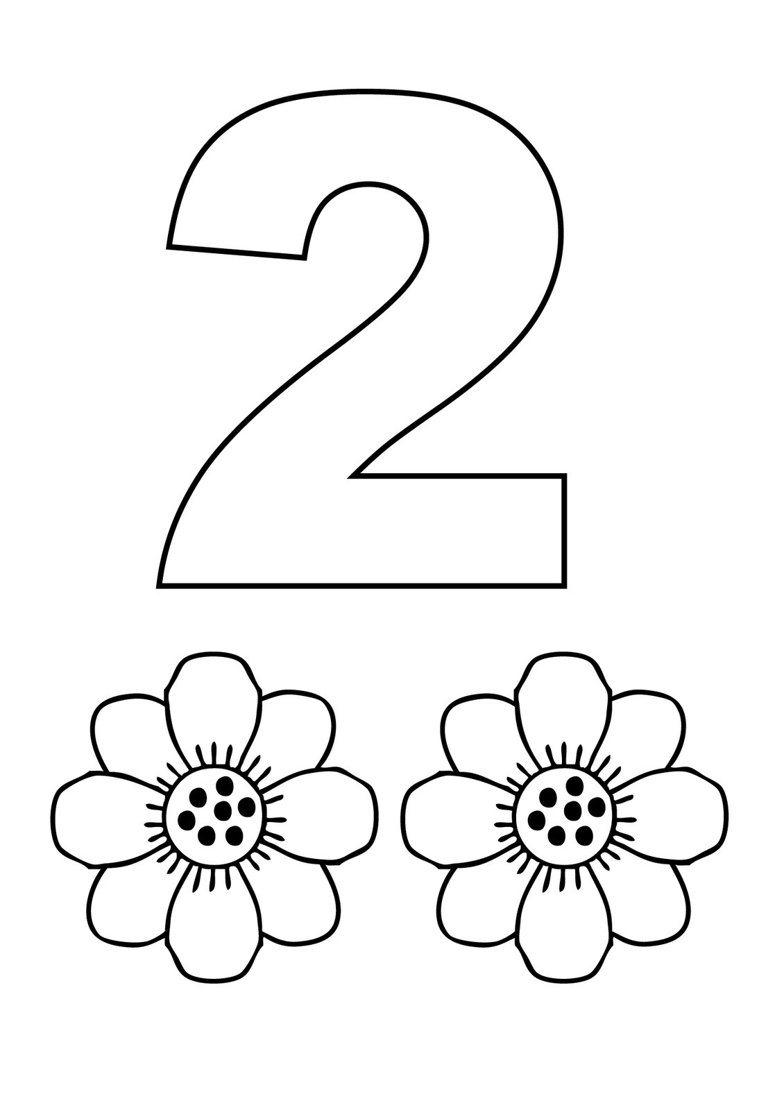 When Do Kids Start Coloring
 Free Printable Number Coloring Pages For Kids