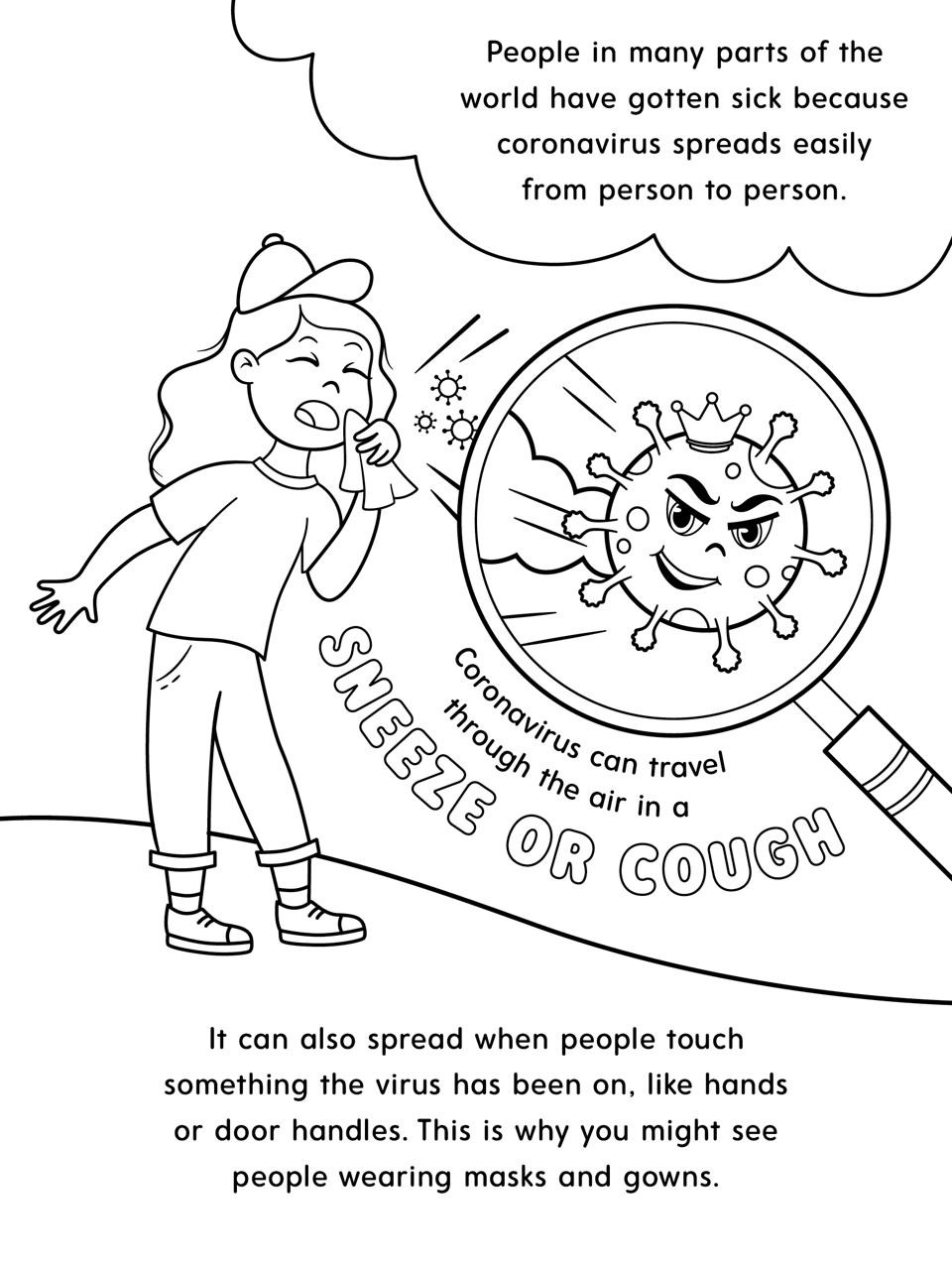 When Do Kids Start Coloring
 There Is A Coronavirus Coloring Book Designed To Help