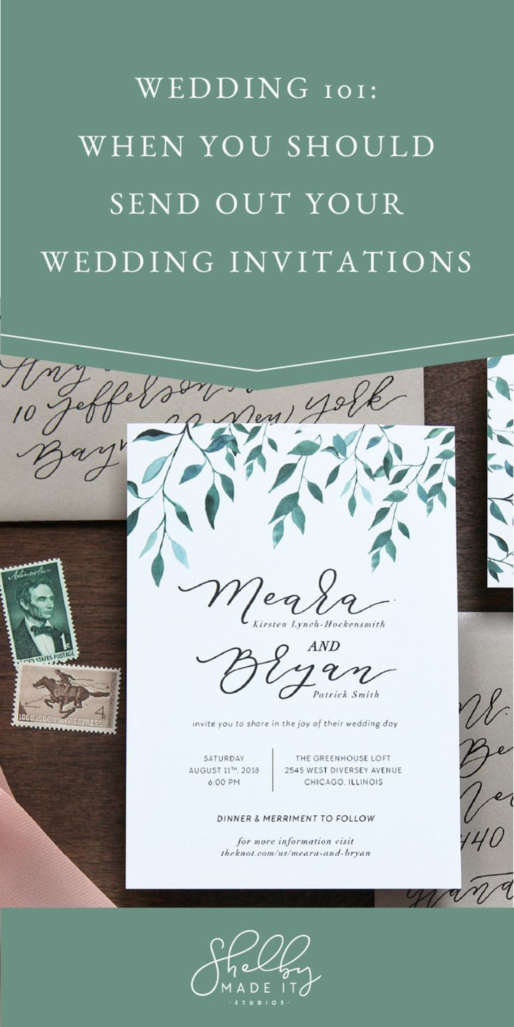 When Should Wedding Invitations Be Sent
 When Should Wedding Invitations Be Sent Out For
