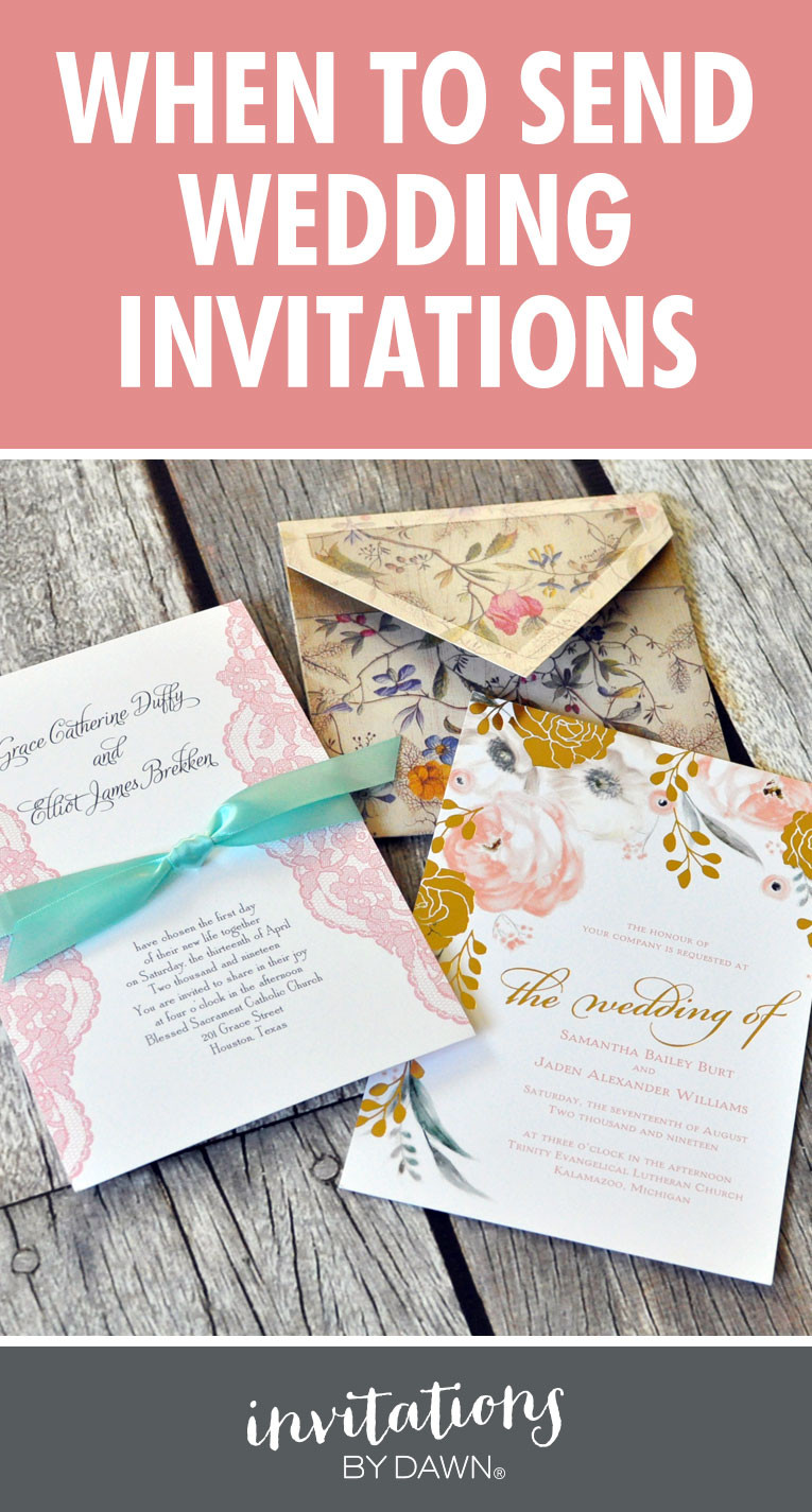 When Should Wedding Invitations Be Sent
 When to Send Wedding Invitations