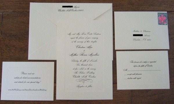 When To Mail Out Wedding Invitations
 When Do You Send Invitations For A Wedding