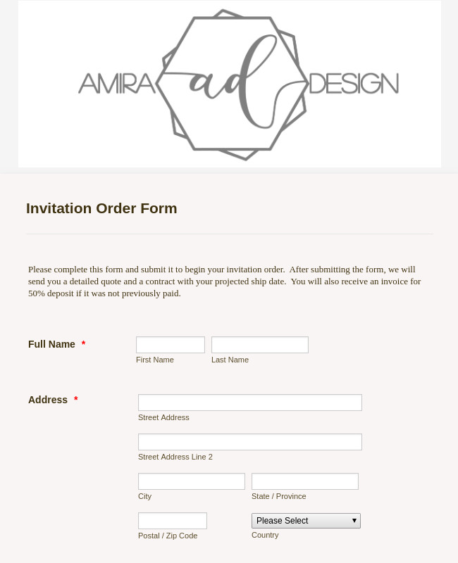 When To Order Wedding Invitations
 Design Wedding Invitation Order Form Template