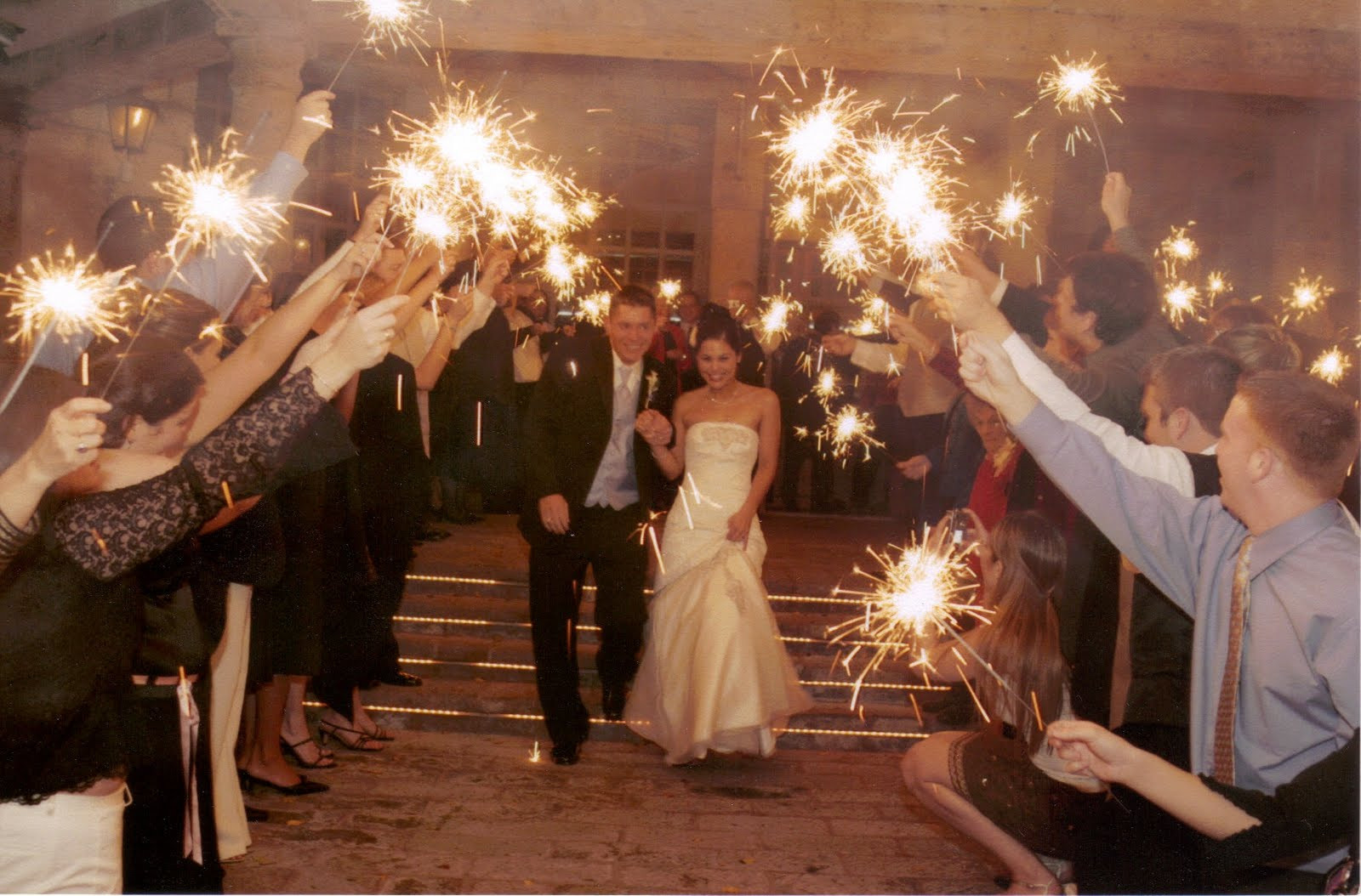 Where To Get Sparklers For Wedding
 Wedding sparklers Lighting up the party