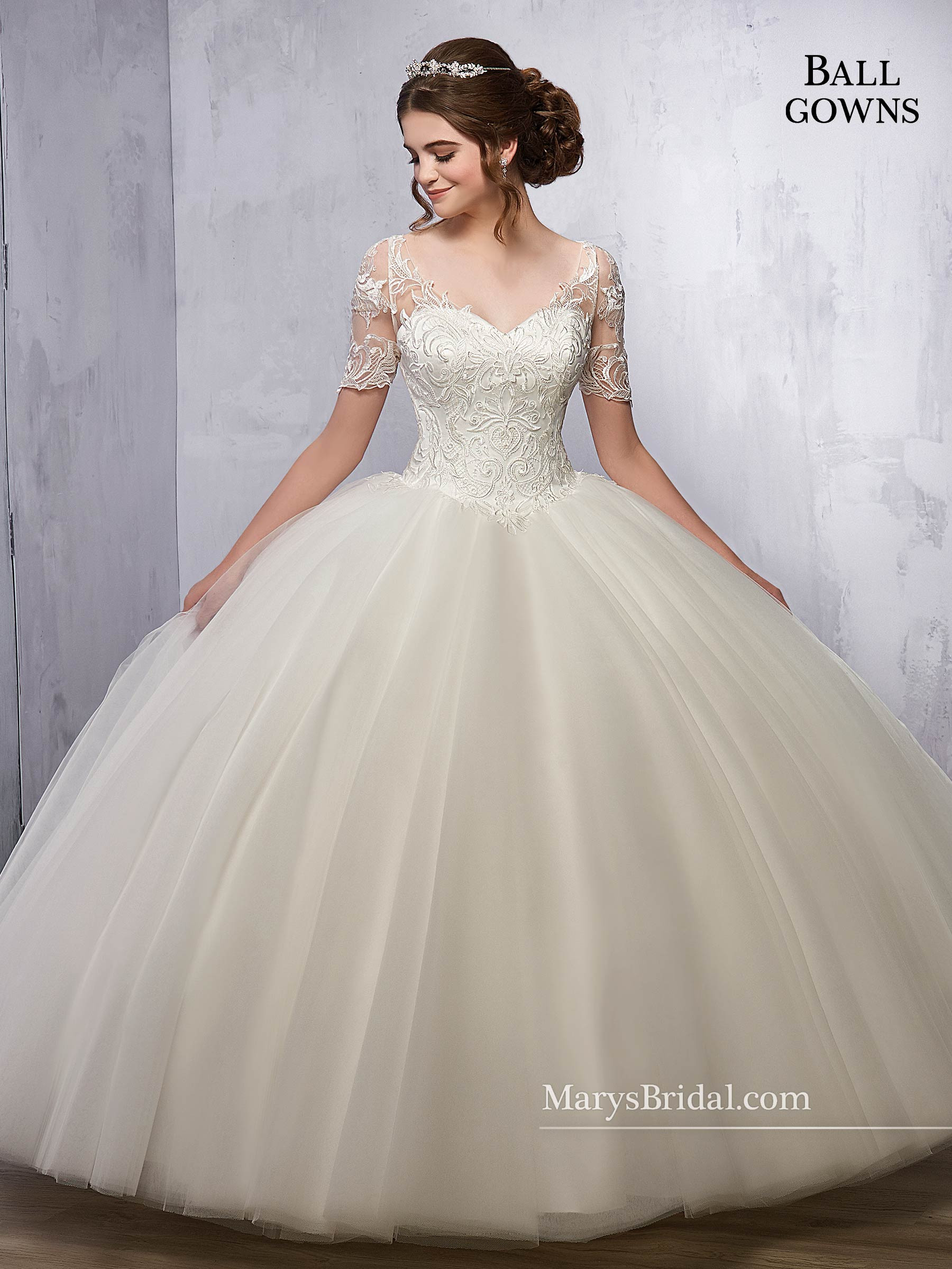 White Ball Gown Wedding Dresses
 Bridal Ball Gowns