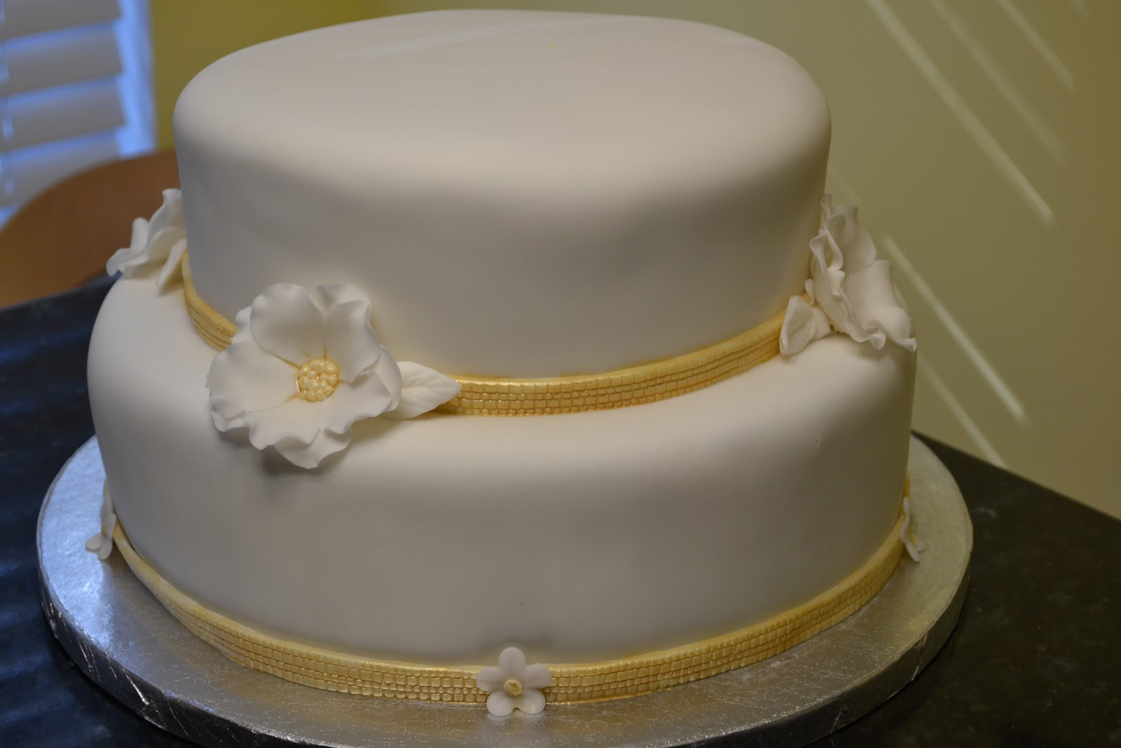 White Birthday Cakes
 Cakes by Lala White and Gold birthday cake