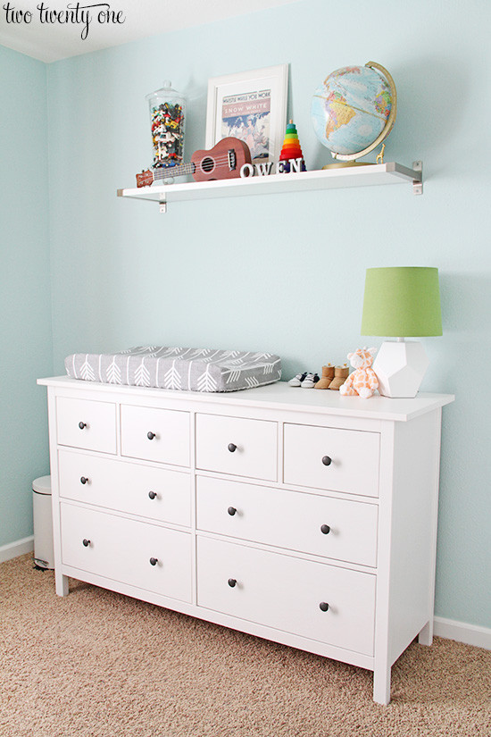 White Dressers For Baby Room
 Nursery Dresser Organization
