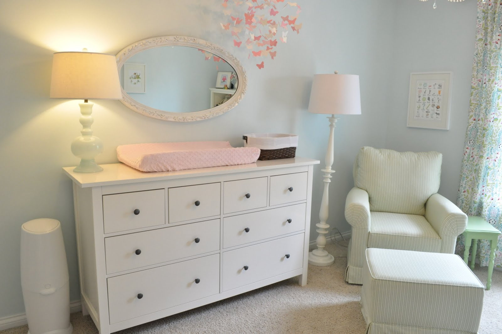 White Dressers For Baby Room
 Anyone have pics of Ikea Hemnes dresser in nursery — The Bump