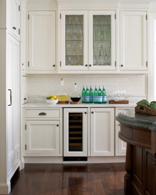 White Kitchen Cabinet Glass Doors
 Home Improvement Ideas White Kitchen Cabinets with Glass