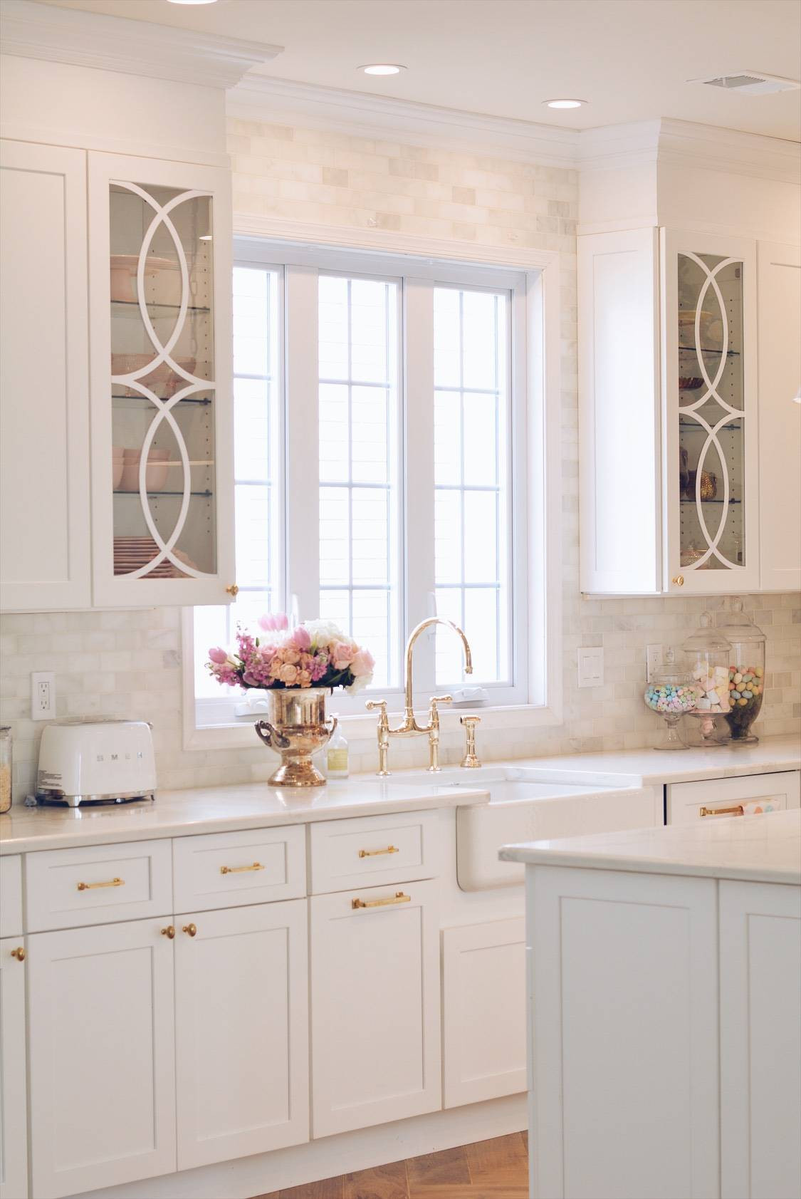 White Kitchen Cabinet Glass Doors
 Mullion Cabinet Doors How to Add Overlays to a Glass