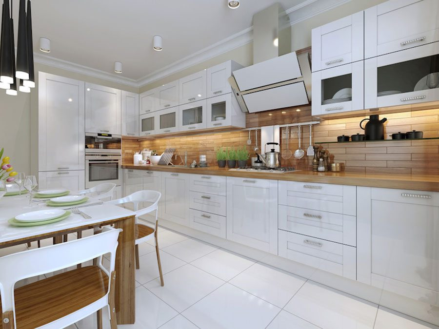 White Kitchen Designs
 White kitchen ideas & inspiration Property Price Advice